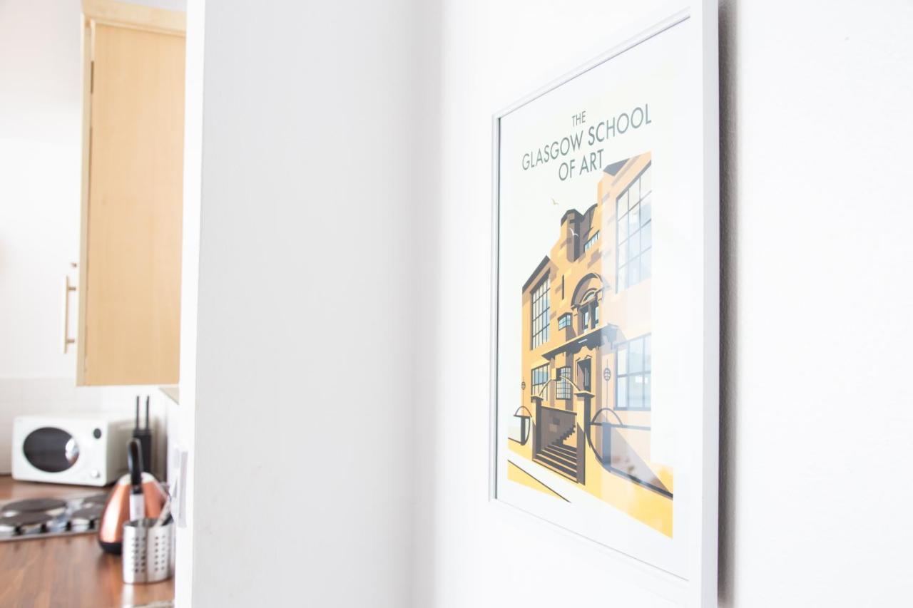 Modern Merchant City Apartment By George Square Glasgow Eksteriør bilde